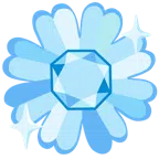 gelbe Blüte + Edelstein