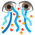 coriandoli + occhio