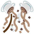 coriandoli + bevanda calda