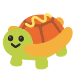 Schildkröte + Hotdog