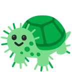 Schildkröte + Mikrobe