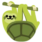 Schildkröte + Faultier