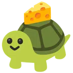 Schildkröte + Käsestück