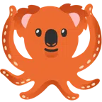 Koala + Oktopus