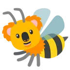 Koala + Biene