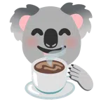 Koala + Heißgetränk