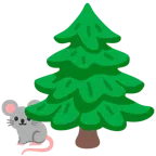 Mäusegesicht + Nadelbaum