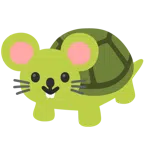 Mäusegesicht + Schildkröte