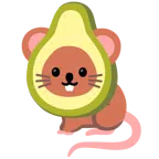 Mäusegesicht + Avocado