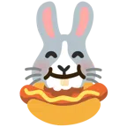 Hasengesicht + Hotdog