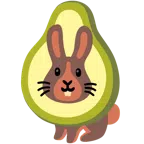 Hasengesicht + Avocado