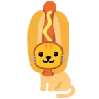 Katzengesicht + Hotdog