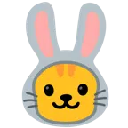 Katzengesicht + Hasengesicht