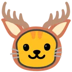 Katzengesicht + Hirsch