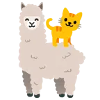 Katzengesicht + Lama