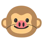 Schweinegesicht + Affengesicht