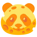 Panda + Käsestück