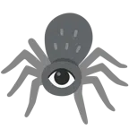 ojo + araña