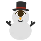 ojo + muñeco de nieve