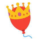 coroa + balão