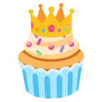 coroa + cupcake