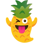 Gespenst + Ananas