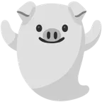 Gespenst + Schweinegesicht