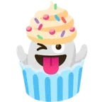 Gespenst + Cupcake
