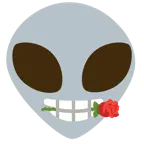 Außerirdischer + Rose