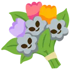 Außerirdischer + Blumenstrauß