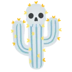calavera + cactus