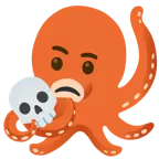 calavera + pulpo