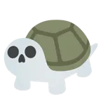 calavera + tortuga
