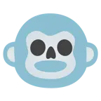 calavera + cara de mono