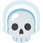 calavera + corazón creciente