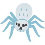 calavera + araña