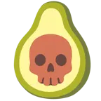 calavera + aguacate