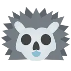 calavera + erizo