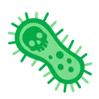 calavera + microbio