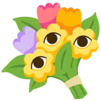 ramo de flores + ojo