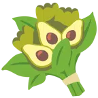 ramo de flores + aguacate