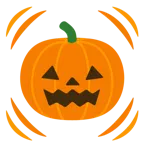 schlagendes Herz + Halloweenkürbis