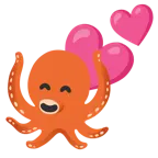 dos corazones + pulpo