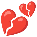 dos corazones + corazón roto