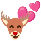 dos corazones + ciervo