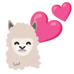 dos corazones + llama