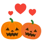 kreisende Herzen + Halloweenkürbis