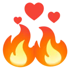 kreisende Herzen + Feuer