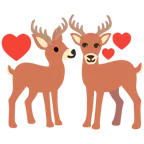 kreisende Herzen + Hirsch