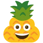 Kothaufen + Ananas